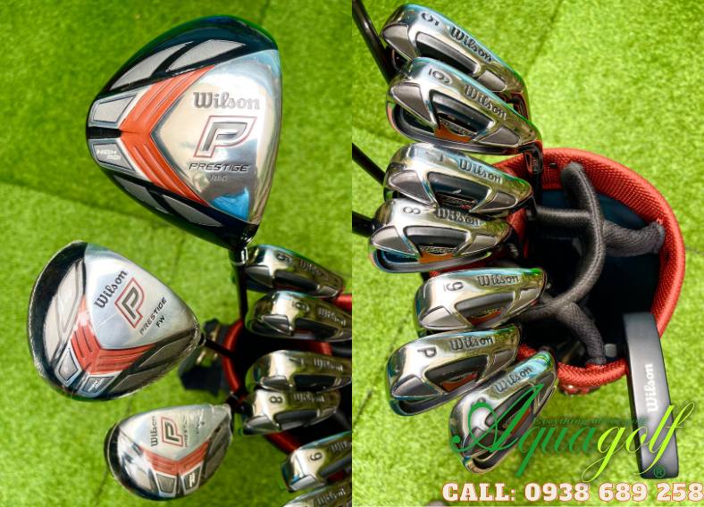 Bộ gậy đánh golf cũ Nam Wilson Prestige R