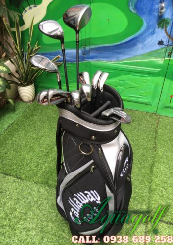 Bộ gậy đánh golf cũ Nam Callaway Diablo Uniflex R