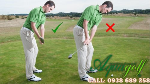 Sai lầm trong kỹ thuật đánh golf với gậy chip