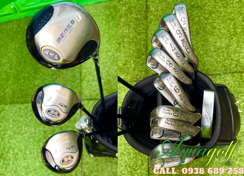 Bộ gậy đánh golf cũ Nam Honma Twin Marks R