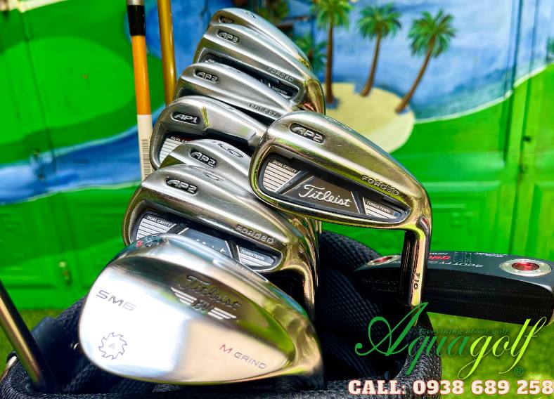 Bộ gậy đánh golf cũ Nam Titleist AP2 AMT S