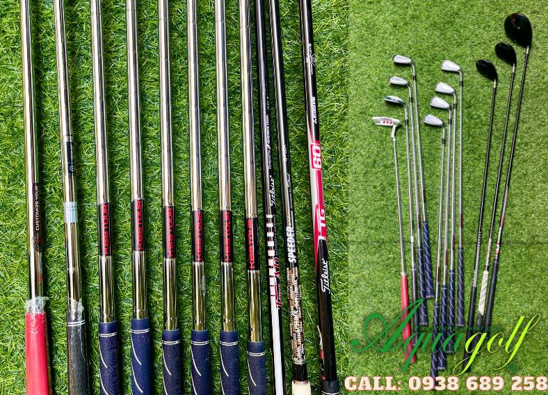 Bộ gậy đánh golf cũ Nam Titleist CB710 KBS Tour S