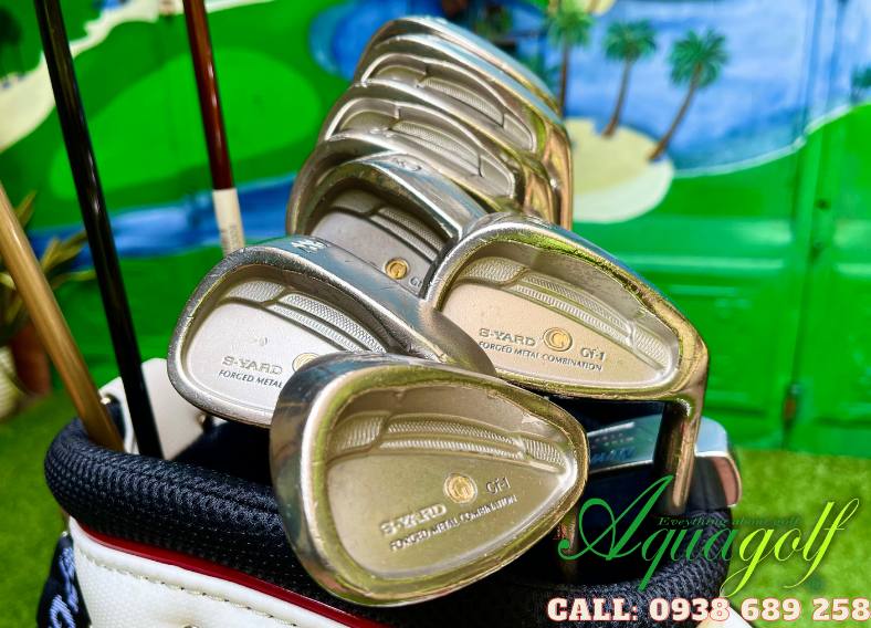 Bộ gậy đánh golf cũ Nam S-Yard Gf1 R1