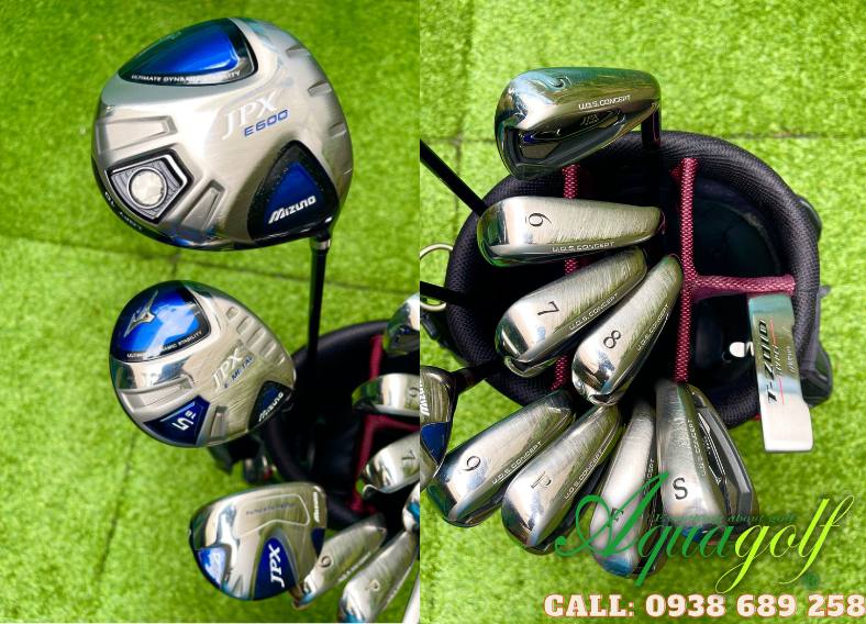 Bộ gậy đánh golf cũ Nam Mizuno JPX E600 SR