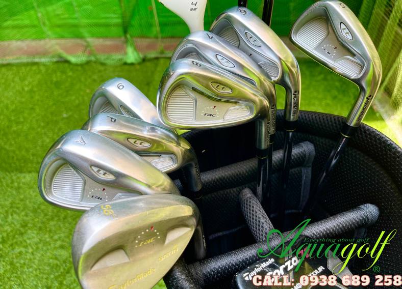 Bộ gậy đánh golf cũ Nam TaylorMade RAC Steel S