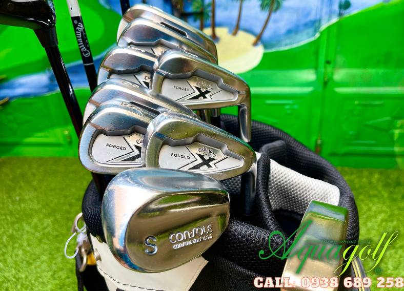 Bộ gậy đánh golf cũ Nam Callaway ForgedX Project S