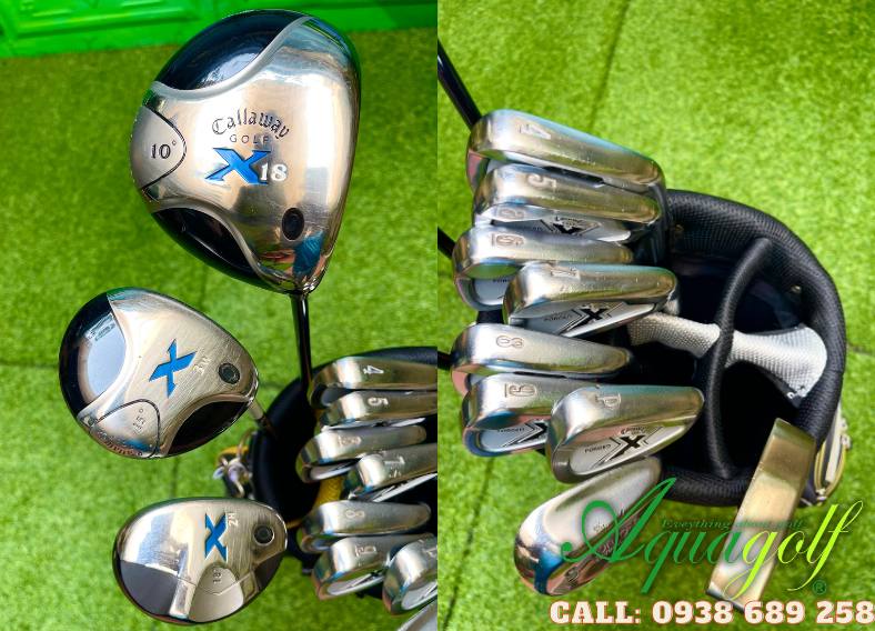 Bộ gậy đánh golf cũ Nam Callaway ForgedX Project S