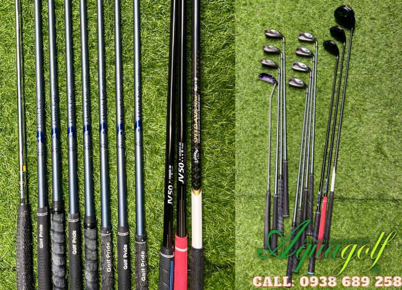 Bộ gậy đánh golf cũ Nam Callaway ERC HawkEye R