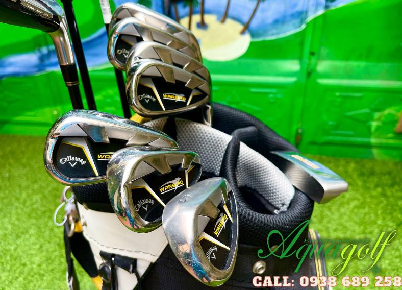 Bộ gậy đánh golf cũ Nam Callaway Warbird R