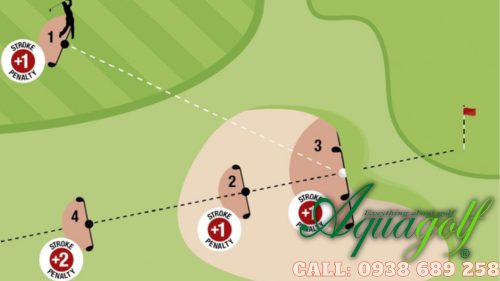 Luật chơi golf Bunker & cách xử lý bóng bẫy cát