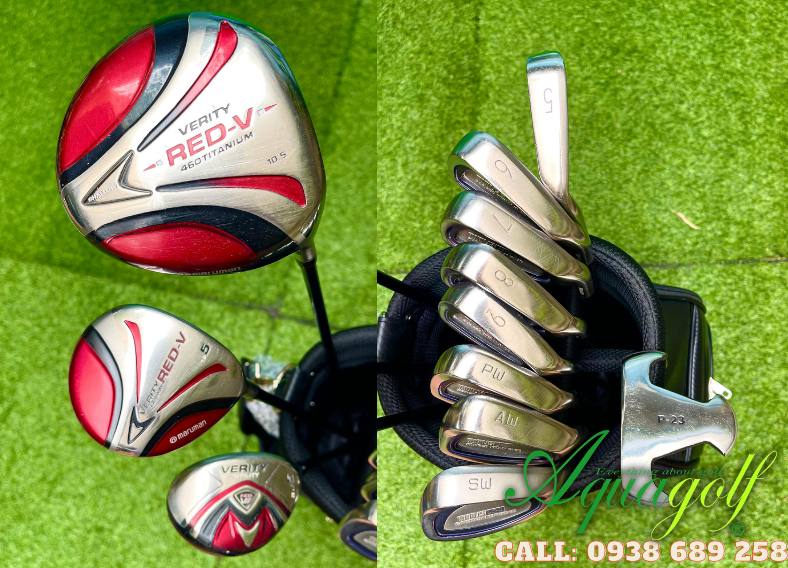 Bộ gậy đánh golf cũ Nam Maruman Titus X1 SR