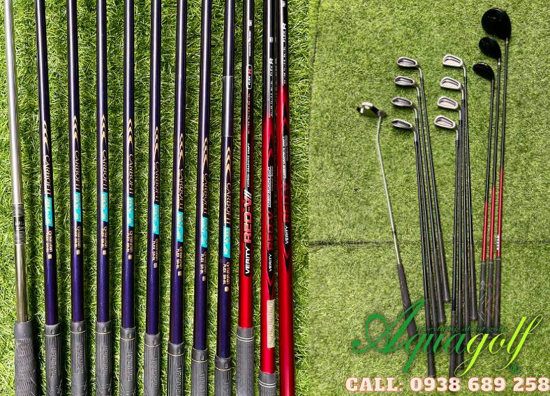 Bộ gậy đánh golf cũ Nam Maruman Titus X1 SR