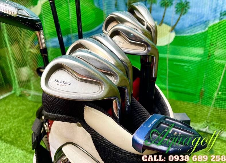 Bộ gậy đánh golf cũ Nam Bridgestone Tourstage R