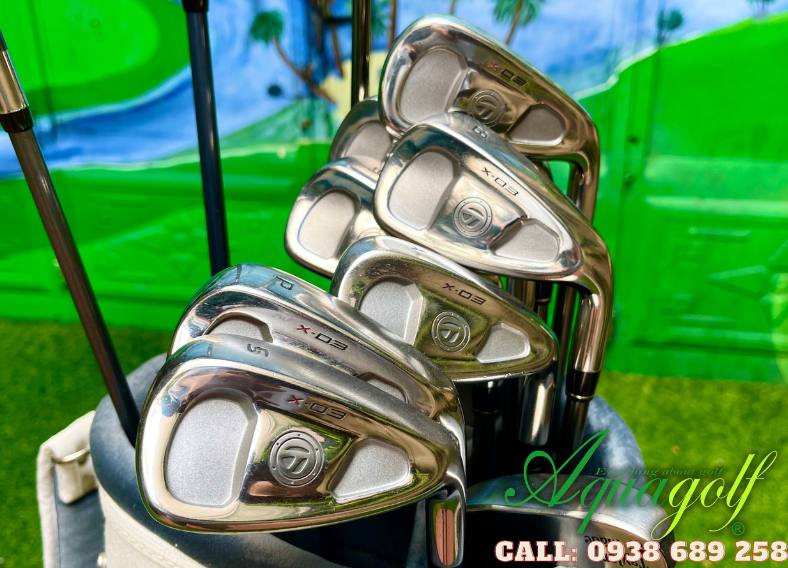 Fullset bộ gậy đánh golf cũ Nam TaylorMade X03 R