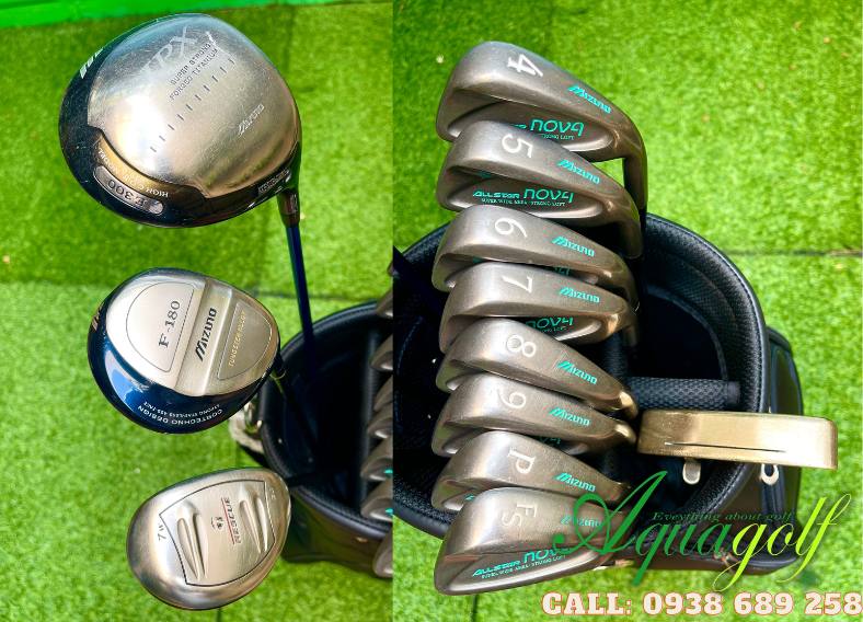 Fullset bộ gậy đánh golf cũ Nam Mizuno Nova Dynamic R