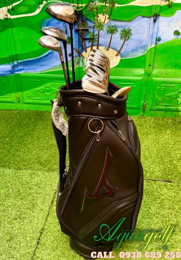 Fullset bộ gậy đánh golf cũ Nam Mizuno SilverCup Steel R